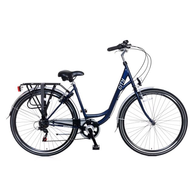 Popal City Dames 6 Versnellingen 28 inch Blauw